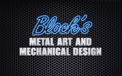 Blocks Metal Art and Mechanical Design